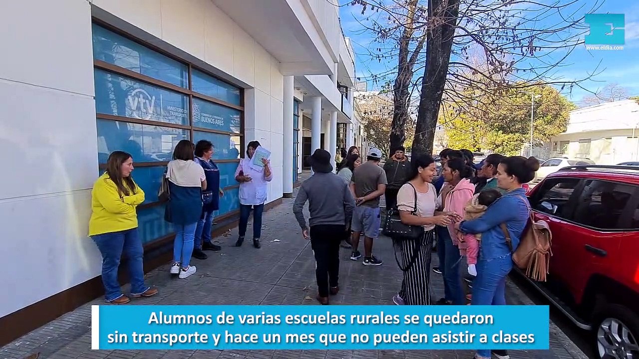 Alumnos de varias escuelas rurales se quedaron sin transporte y hace un mes que no pueden asistir a clases