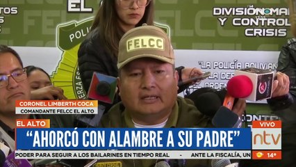 Aprehenden a presunto parricida