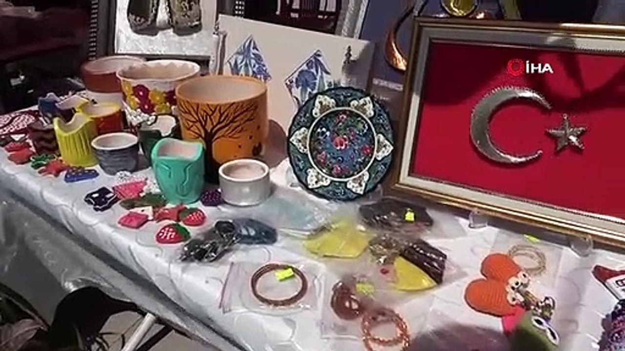 Kütahya'da Mesleki Teknik okullarının ürünleri sergilendi