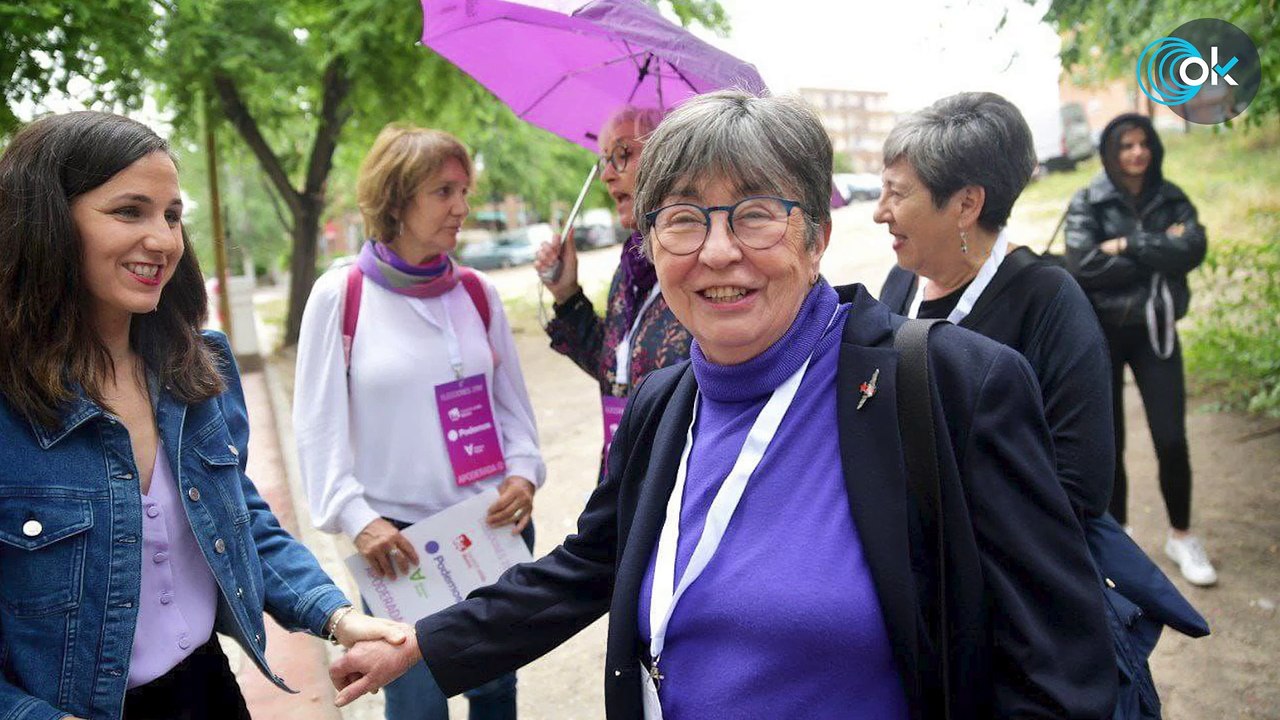La madre de Iglesias entra en la guerra con Sumar y carga contra los líderes de Podemos que apoyan a Díaz
