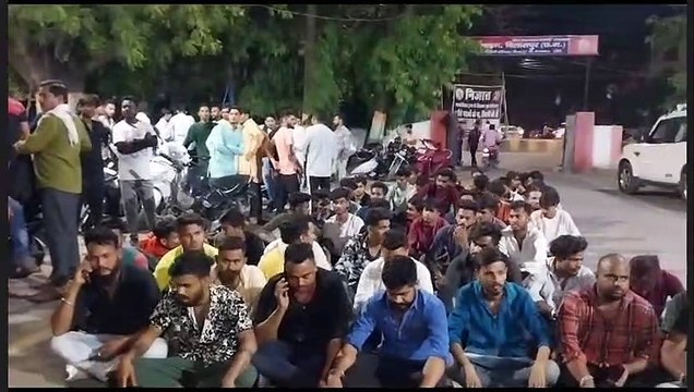 Fierce fighting between Masturi Youth Congress workers, commotion