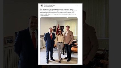 Après les élections, la photographie du conseiller de Kılıçdaroğlu à Prague a provoqué des réactions.