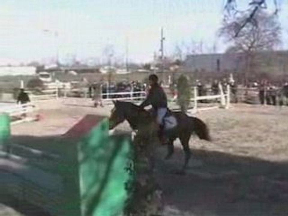 Cheval Garonne entrainement 2008