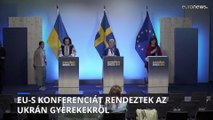 Uniós konferenciát rendeztek az ukrán gyerekeknek nyújtandó segítségről