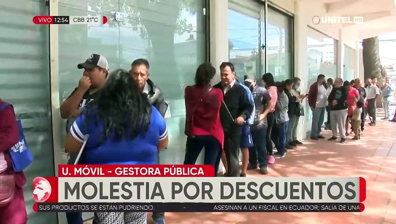 Reportan problemas para cobrar jubilación en el segundo día de la Gestora Pública 