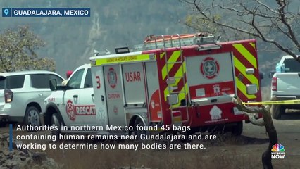 Meksika'da kan donduran olay: 45 torba insan cesedi bulundu