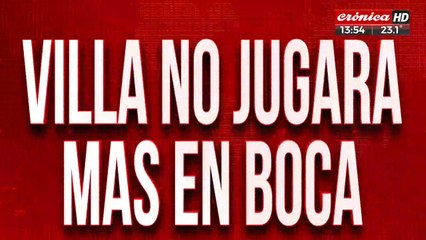 Sebastián Villa no jugaría más en Boca Juniors