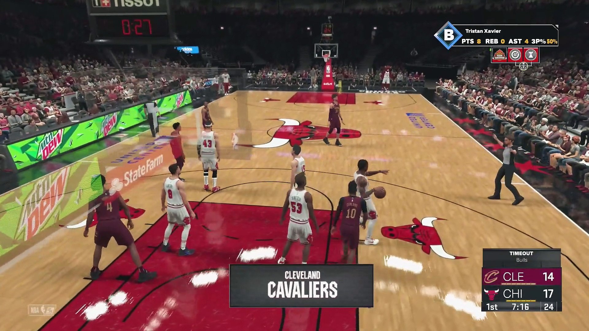 Dominating The Cavaliers (NBA 2K23)
