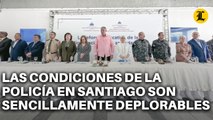 MINISTRO DE INTERIOR LAS CONDICIONES DE LA POLICÍA EN SANTIAGO SON SENCILLAMENTE DEPLORABLES