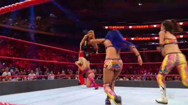 FULL MATCH - Becky Lynch & Charlotte Flair vs. Sasha Banks & Bayley