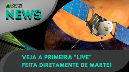 Ao Vivo | Veja a primeira "live" feita diretamente de Marte! | 02/06/2023 | #OlharDigital