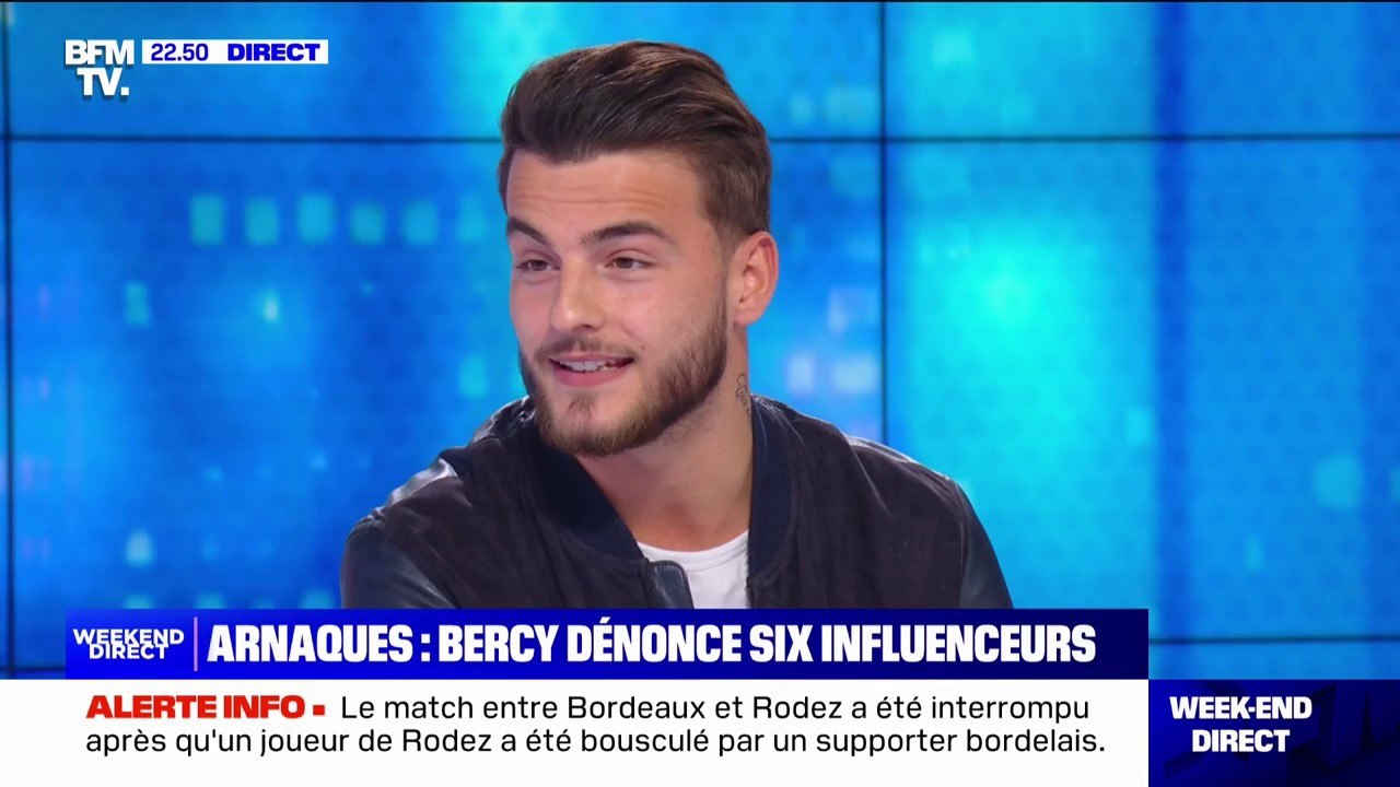 Pratiques frauduleuses: "Pour moi, je ne suis pas influenceur", se défend Simon Castaldi