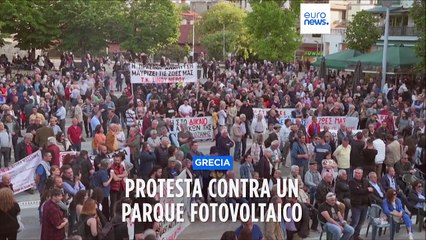 Grecia | Protesta contra la construcción de un parque fotovoltaico que dañaría el medioambiente
