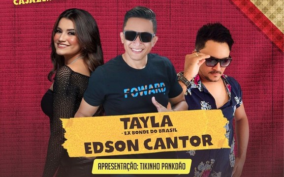 Arraiá do Show Diário abre o São João de rua em Cajazeiras com duas atrações e sorteio de brindes