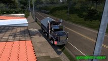 La volqueta Inter Paystar en carreteras del Tolima - Colombia Real Map - American Truck Simulator.
