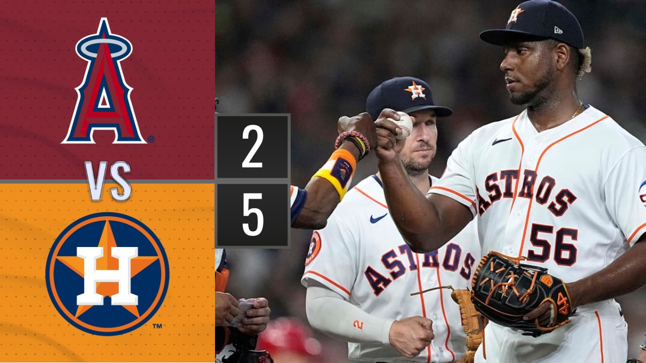 Resumen Angelinos de Los Angeles vs Astros de Houston | MLB 01-06-2023