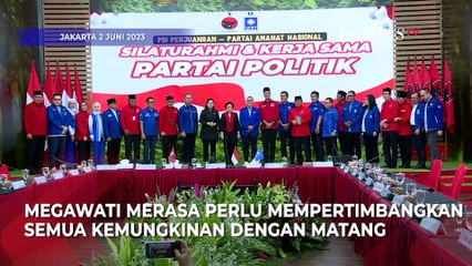 Jawab Megawati soal Cawapres Ganjar di Depan Ketum PAN: Ada yang Ingin Diusulkan Monggo Saja