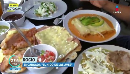 Atalo Mata termina la semana desayunando en "El nido de las aves"