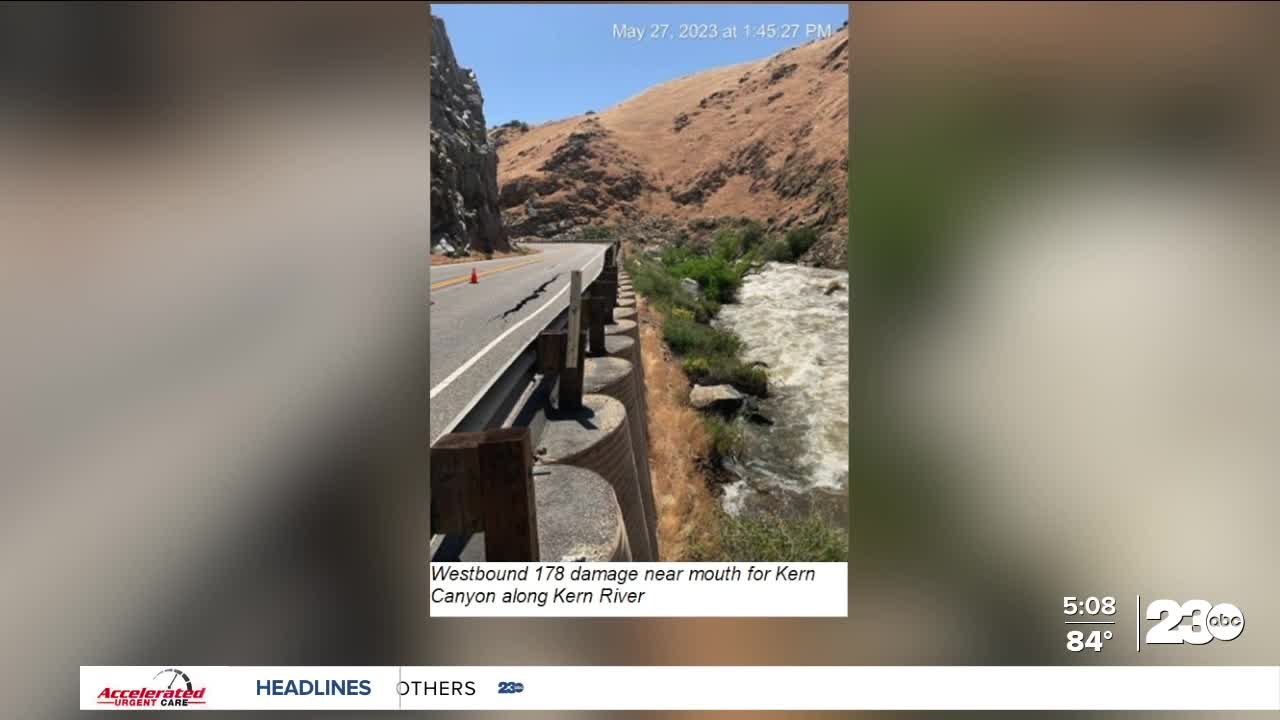 Hwy 178 through Kern River Canyon faces long-te...