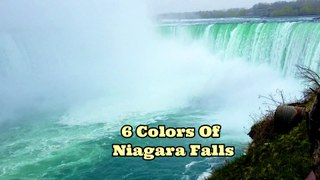Niagara Waterfalls | 6 Colors of Niagara Falls video | Canada