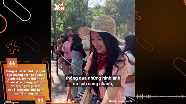 Jenny Huỳnh và Chao - hai richkid học giỏi, đậu trường đại học quốc tế danh giá