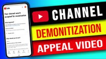 How to make appeal video | appeal video for YouTube | appeal video for yt channel monitization |