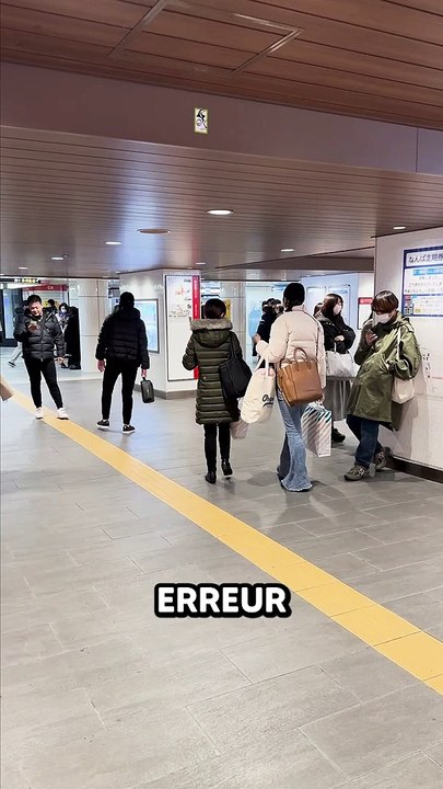 Une erreur que font les étrangers au Japon