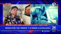 Santa Clara: músico pide taxi InDrive y le roban amenazándolo con cuchillo