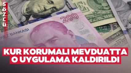 Video herunterladen: Merkez Bankasından Yeni Uygulama! Kur Korumalı Mevduatta Döviz Primi Kaldırıldı