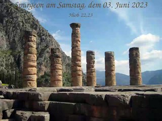Spurgeon am Samstag, dem 03. Juni 2023