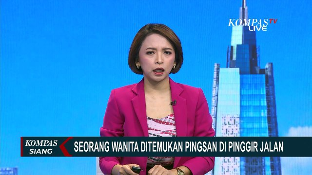 Viral, Video Tunjukkan Seorang Wanita Tergeletak di Pinggir Jalan Gerbang Tol Kalianda Lampung!