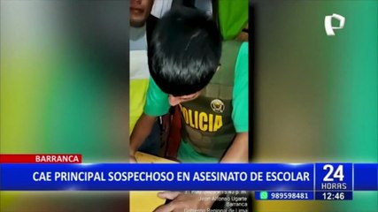 Cae principal sospechoso de asesinar a escolar en Barranca: Familiares de víctima casi lo linchan