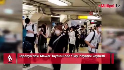 Japonya’daki Mawar Tayfunu'nda 1 kişi hayatını kaybetti