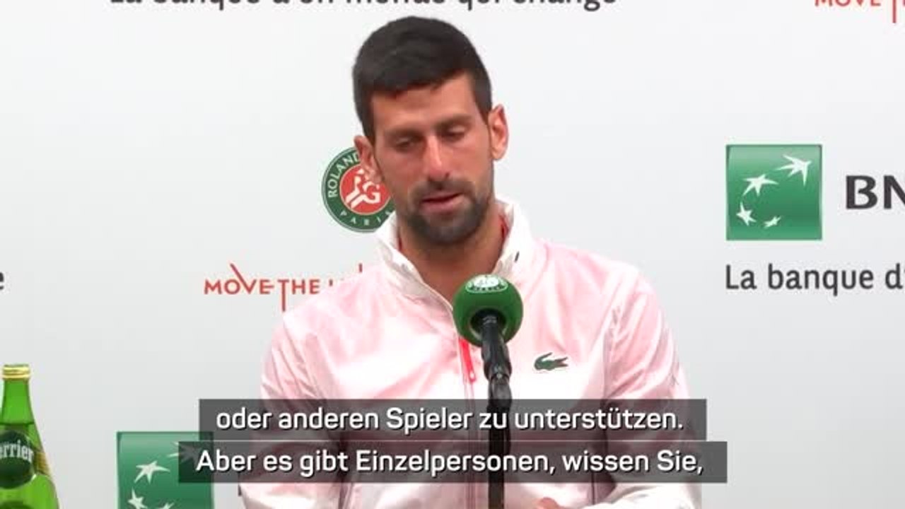 Djokovic ärgert sich über 'respektlose Fans'