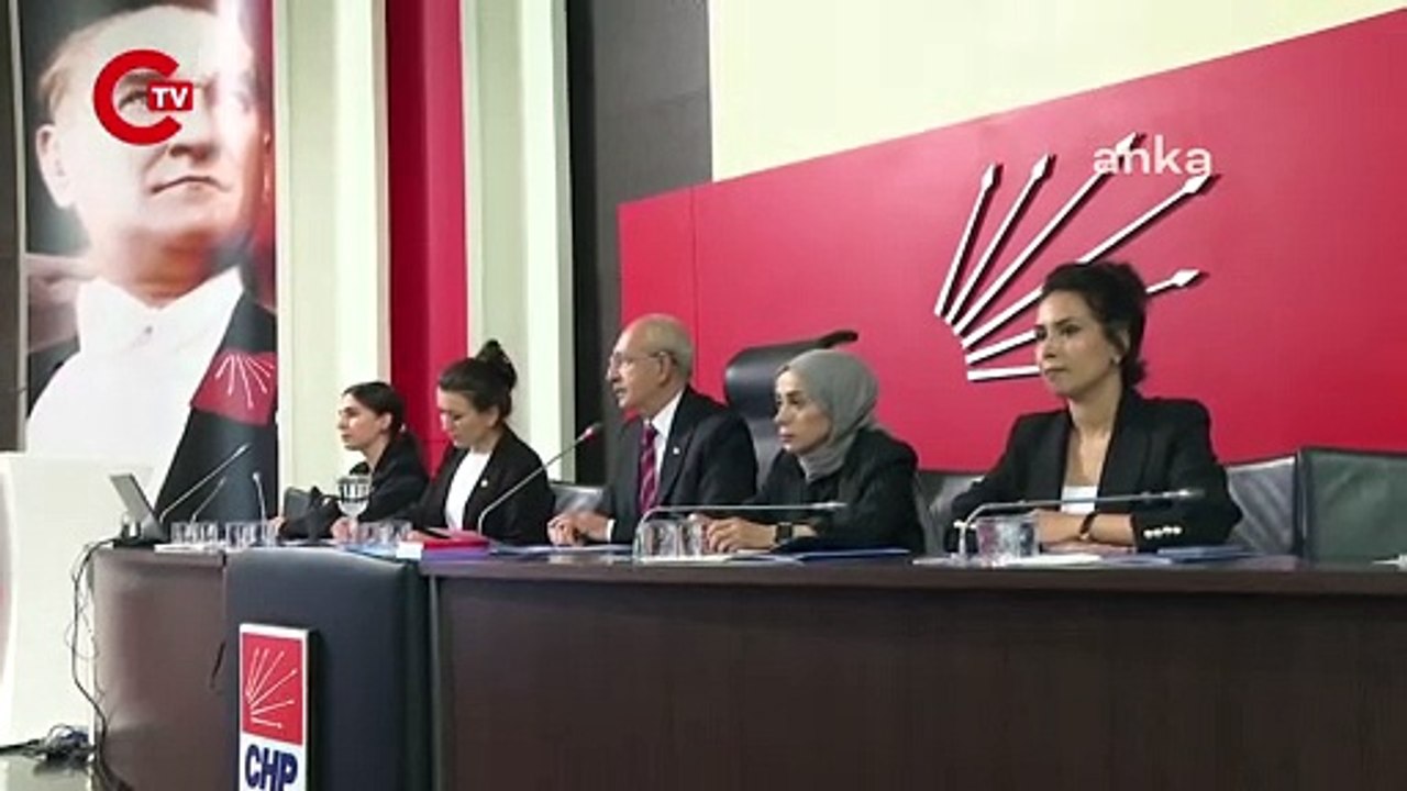 CHP Parti Meclisi, CHP Genel Başkanı Kemal Kılıçdaroğlu başkanlığında toplandı.