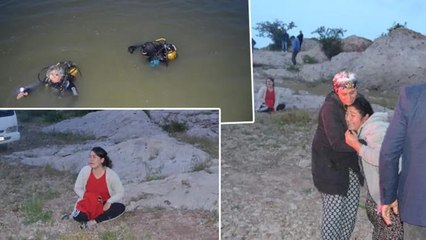 Baraja düşüp boğuldu; eşi ve annesi gözyaşı döktü