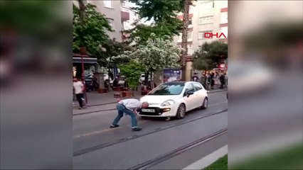 Güngören'de karga saldırısı