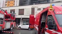 Incendio in una palazzina a Roma: aperta un'inchiesta