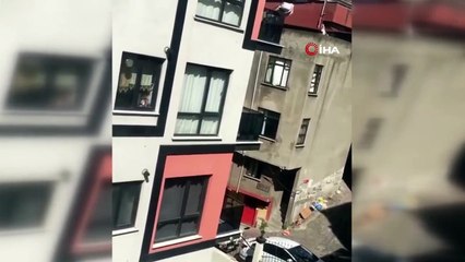 Kağıthane'de arı istilası! Vatandaşlar pencereleri açamadı