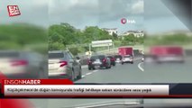 Küçükçekmece’de düğün konvoyunda trafiği tehlikeye sokan sürücülere ceza yağdı