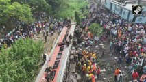 Odisha train accident: Watch drone visuals from the crash