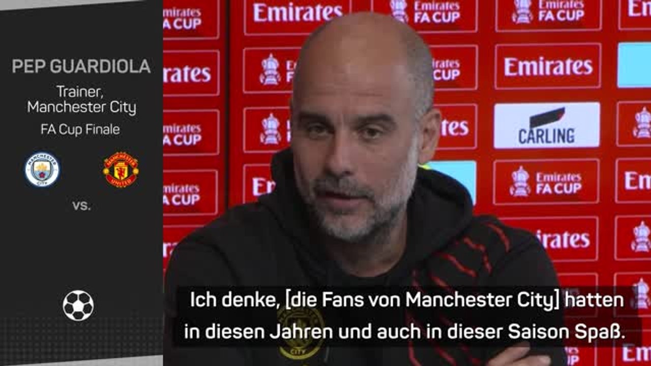 Guardiola an Fans: Trinkt 'richtige Menge an Bier'