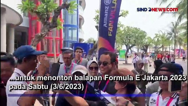 Momen Anies Boyong Keluarga Nonton Balap Formula E di Ancol Hari Ini