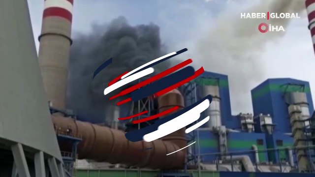 Afşin-Elbistan Termik Santrali'nde yangın