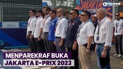 Sandiaga Uno Buka GulaVit 2023 Jakarta E-Prix di Ancol