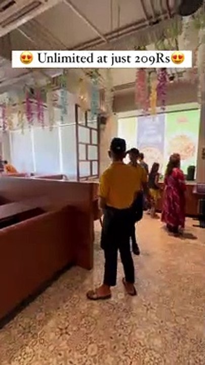 Must try Unlimited lunch offer at 209- & Dinner at 229- ( For Adult) in Ahmedabad