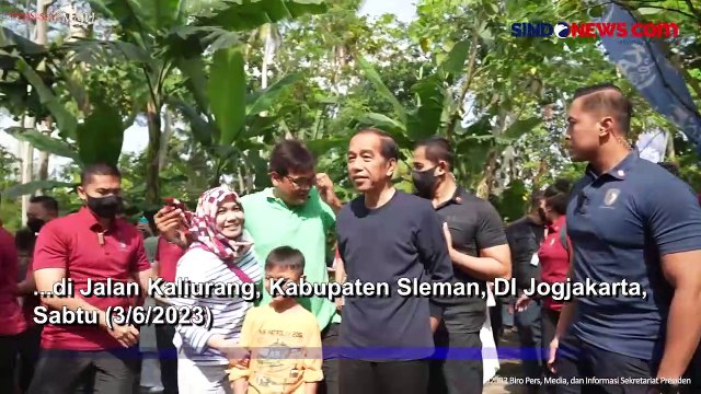 Akhir Pekan, Jokowi dan Keluarga Nikmati Menu Warung Kopi Klotok