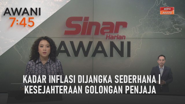 AWANI 7:45 [03/06/2023] - Kadar inflasi dijangka sederhana | Kesejahteraan golongan penjaja