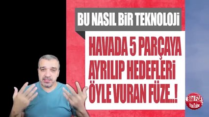 bu nasıl bir teknoloji..voltran füzesi yaptık.. havada 5 parçaya ayrılıp hedefleri yok eden rokettfüzzee