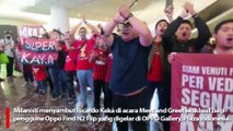Kehebohan Fans dan Milanisti Sambut Kaka di Meet and Greet Oppo Find N2 Flip